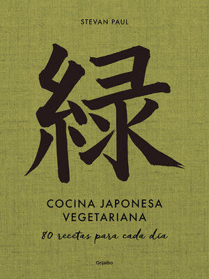 cover image of Cocina japonesa vegetariana